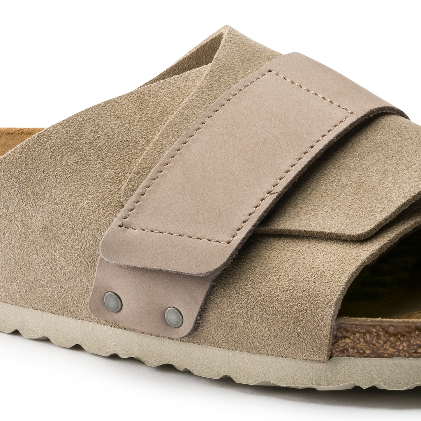 Birkenstock Men's Kyoto Nubuck Suede - Taupe