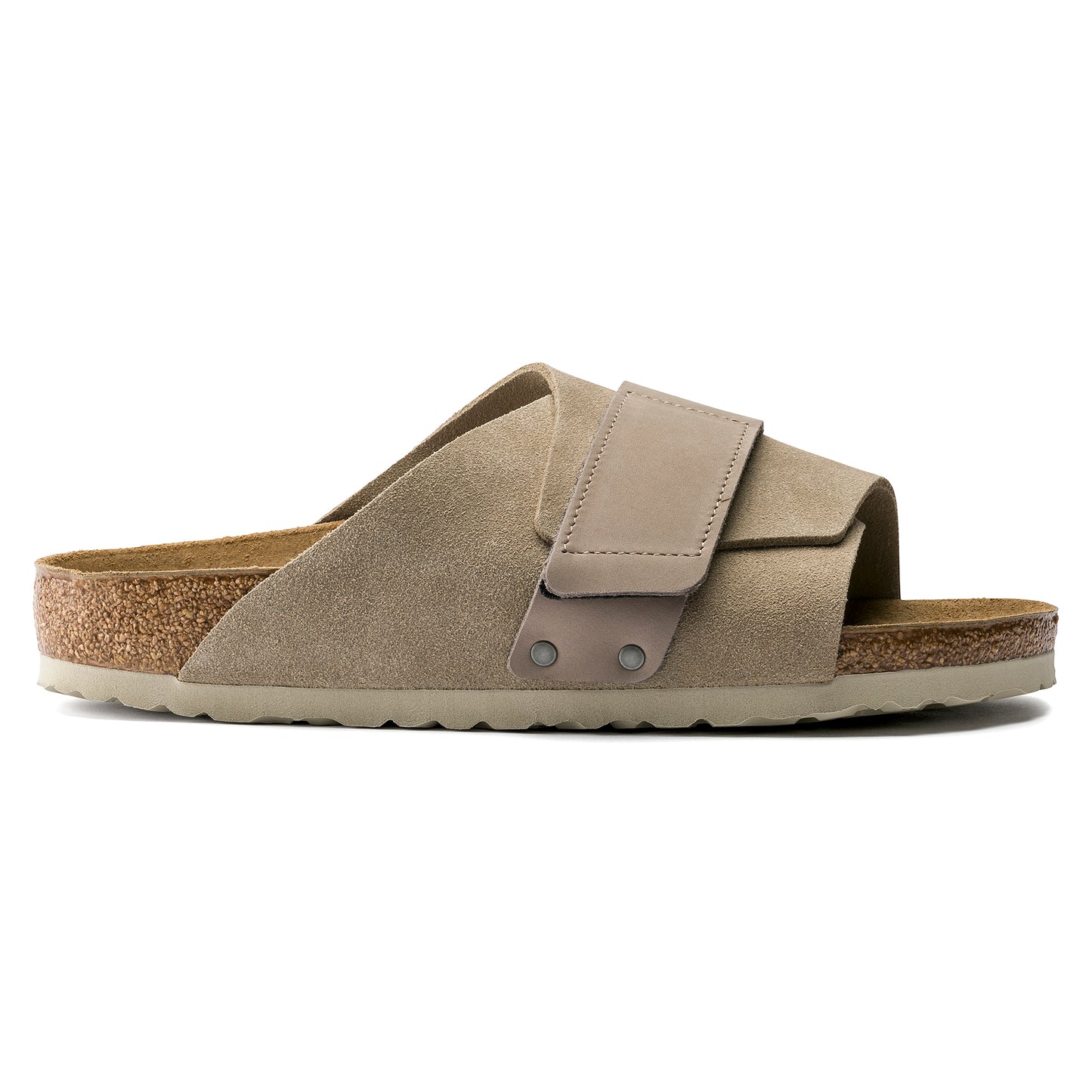 Birkenstock Men's Kyoto Nubuck Suede - Taupe