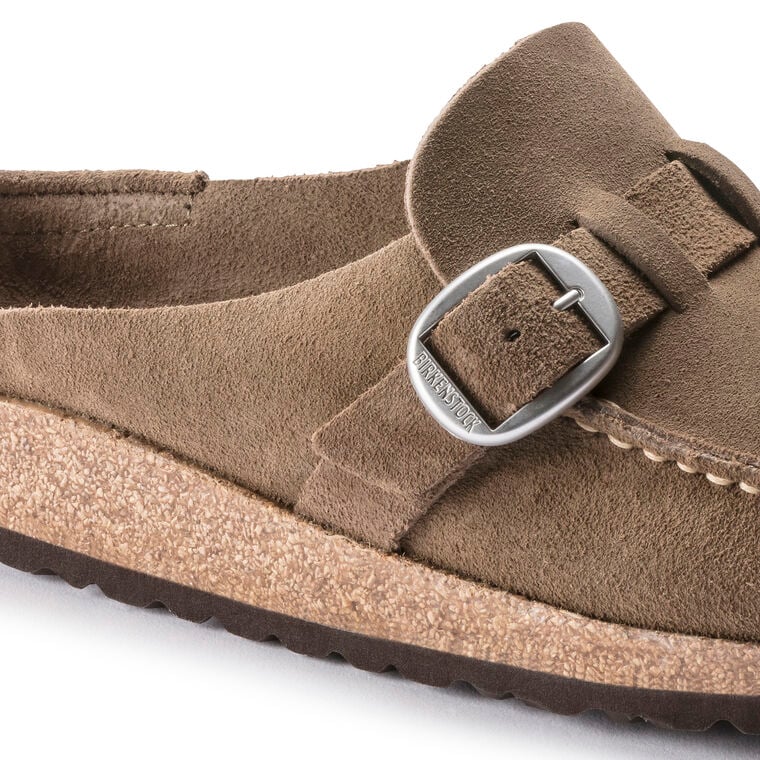 Birkenstock Buckley Suede - Gray/Taupe