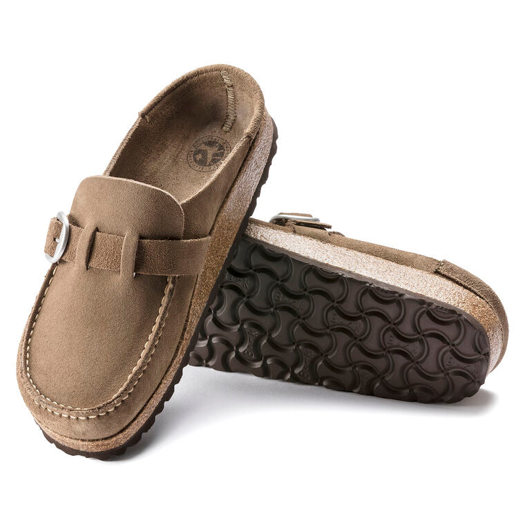Birkenstock Buckley Suede - Gray/Taupe