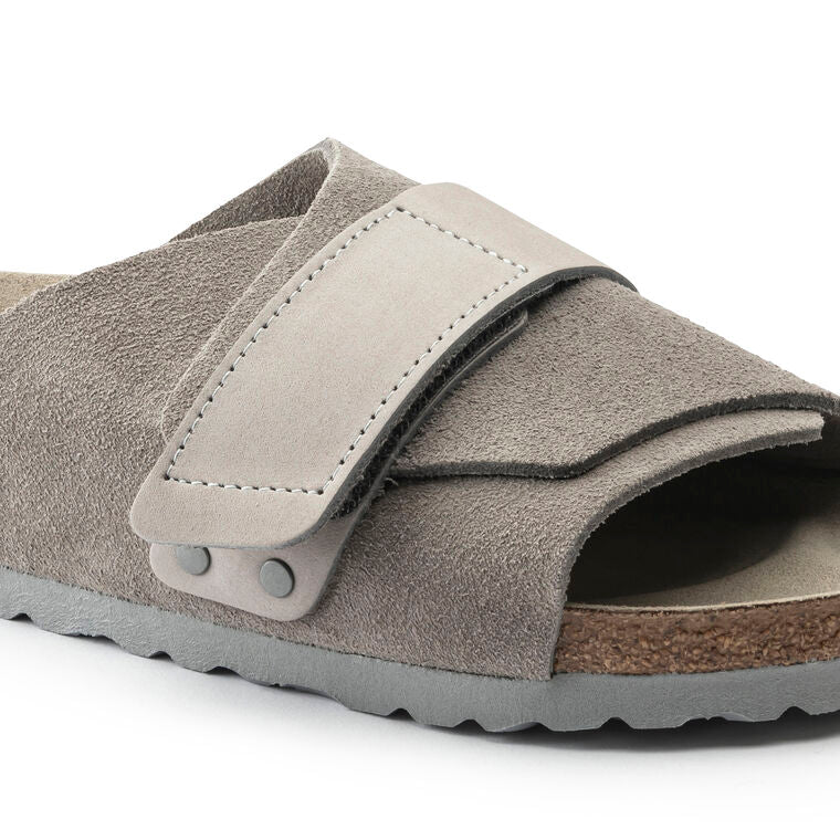 Birkenstock Kyoto Suede - Stone Coin
