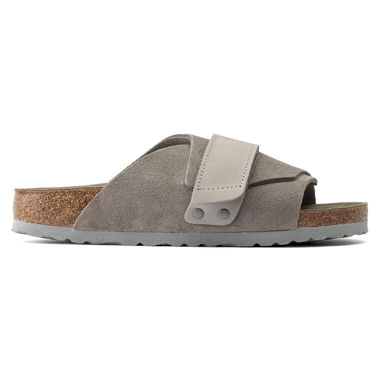 Birkenstock Kyoto Suede - Stone Coin