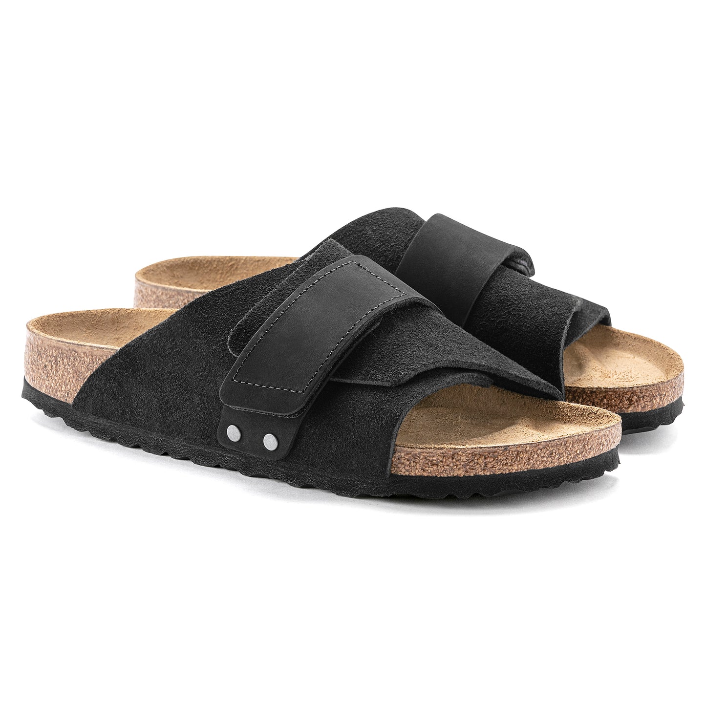 Birkenstock Men's Kyoto Nubuck Suede - Black