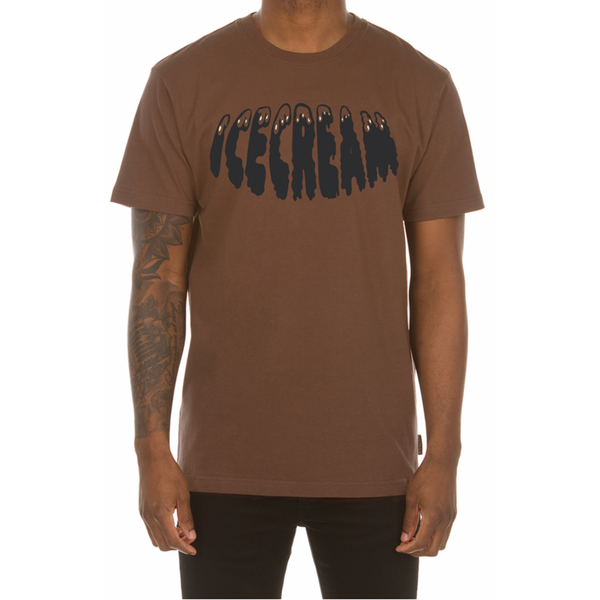 Ice Cream Something Classic SS Tee - Brown