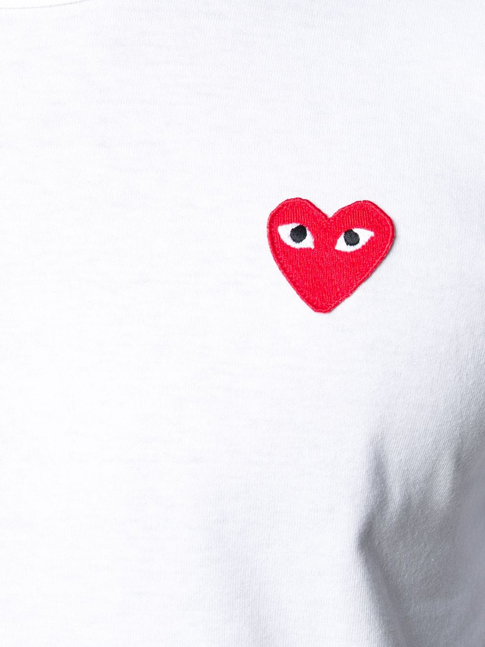 Comme des Garçons PLAY Red Heart T-Shirt - White