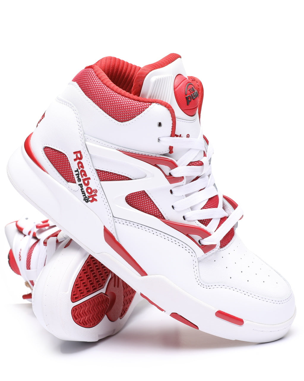 Reebok Men's Pump Omni Zone II  - White/Red/Black