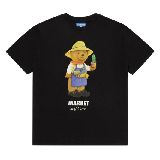 Market Men's Botanical Bear T-Shirt - Black