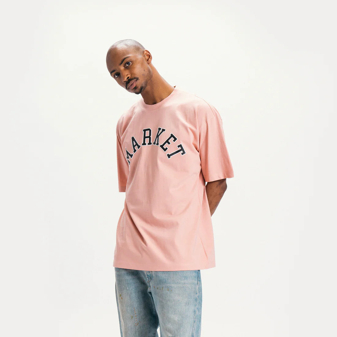 Market Men's Throwback Arc T-Shirt - Blush