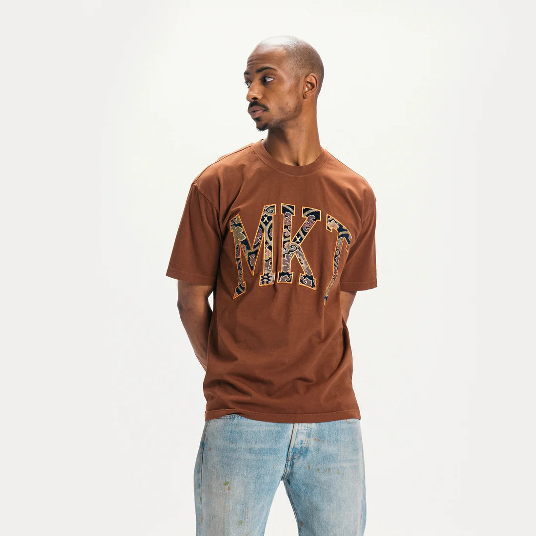 Market Men's Rug Dealer Arc T-Shirt - Acorn