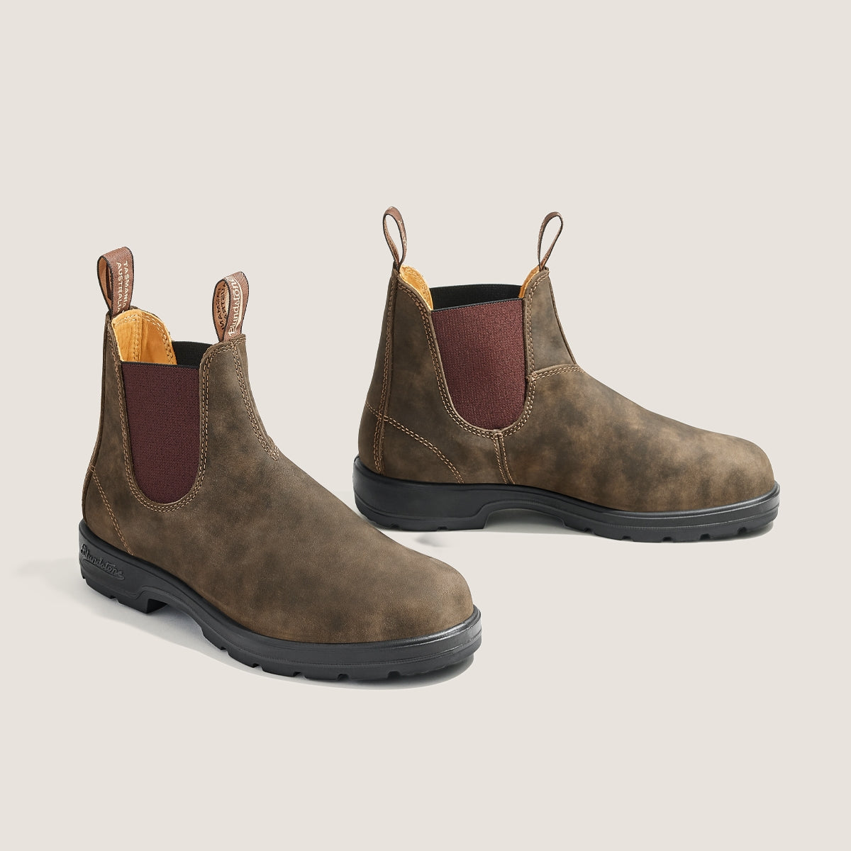 Blundstone Unisex Chelsea Boots - Rustic Brown