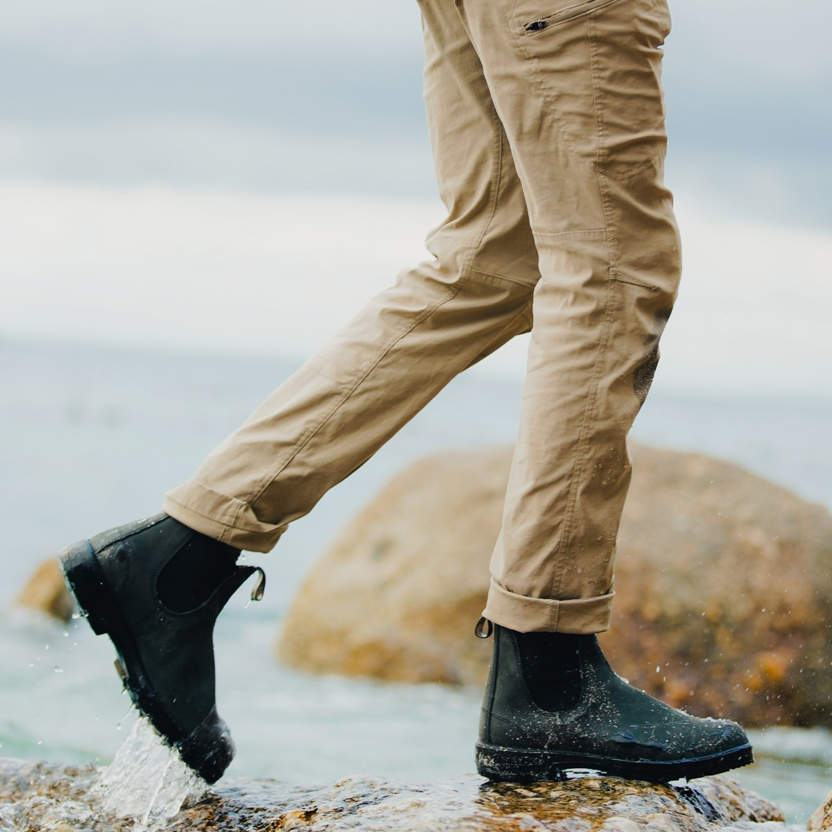 Blundstone Unisex Chelsea Boot - Rustic Black