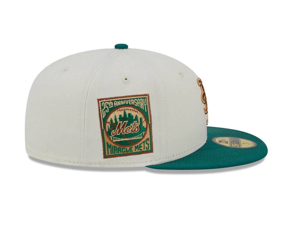 New Era Fitted 5950 Cooperstown Collection Camp 60417675 - NY Mets
