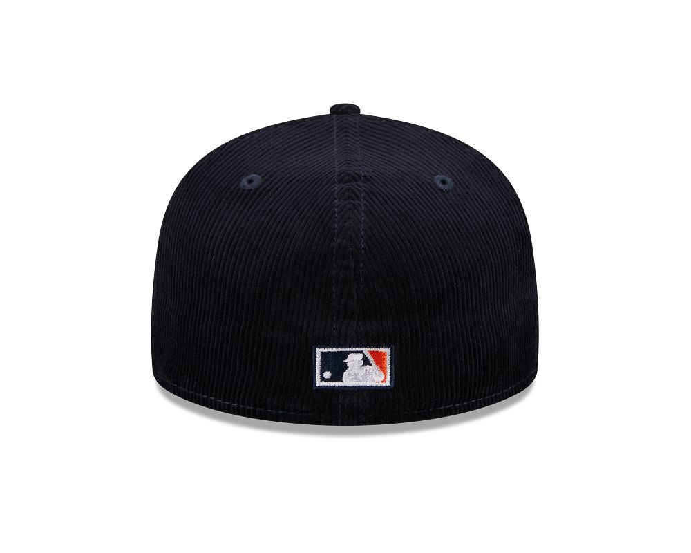 New Era Fitted Cap Throwback Cord Detroit Tigers 60426680 - Black