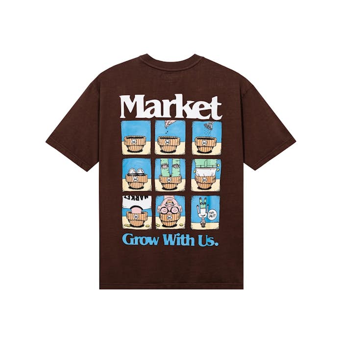 Market Men's Grow With Us T-Shirt - Mocha