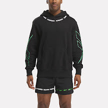 Reebok Unisex Pleasures Hoodie - Black