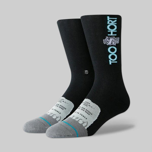 Stance Men's Too $hort Socks - Black (M545B19TOS-BLK)