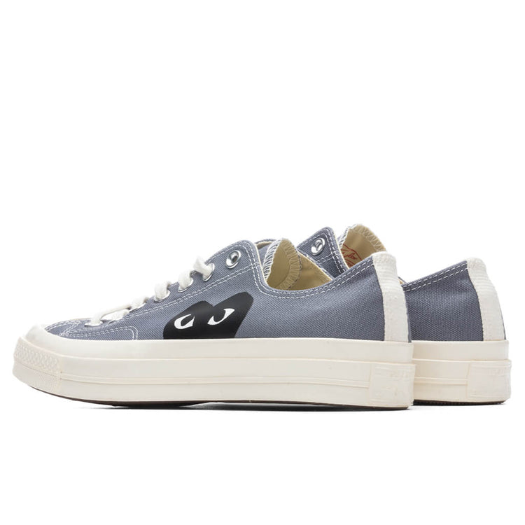 Comme des Garçons PLAY Unisex  Converse Chuck Taylor 70 OX, Low Unisex - Stell Grey