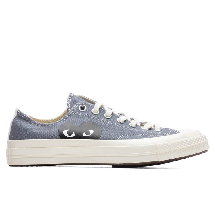 Comme des Garçons PLAY Unisex  Converse Chuck Taylor 70 OX, Low Unisex - Stell Grey