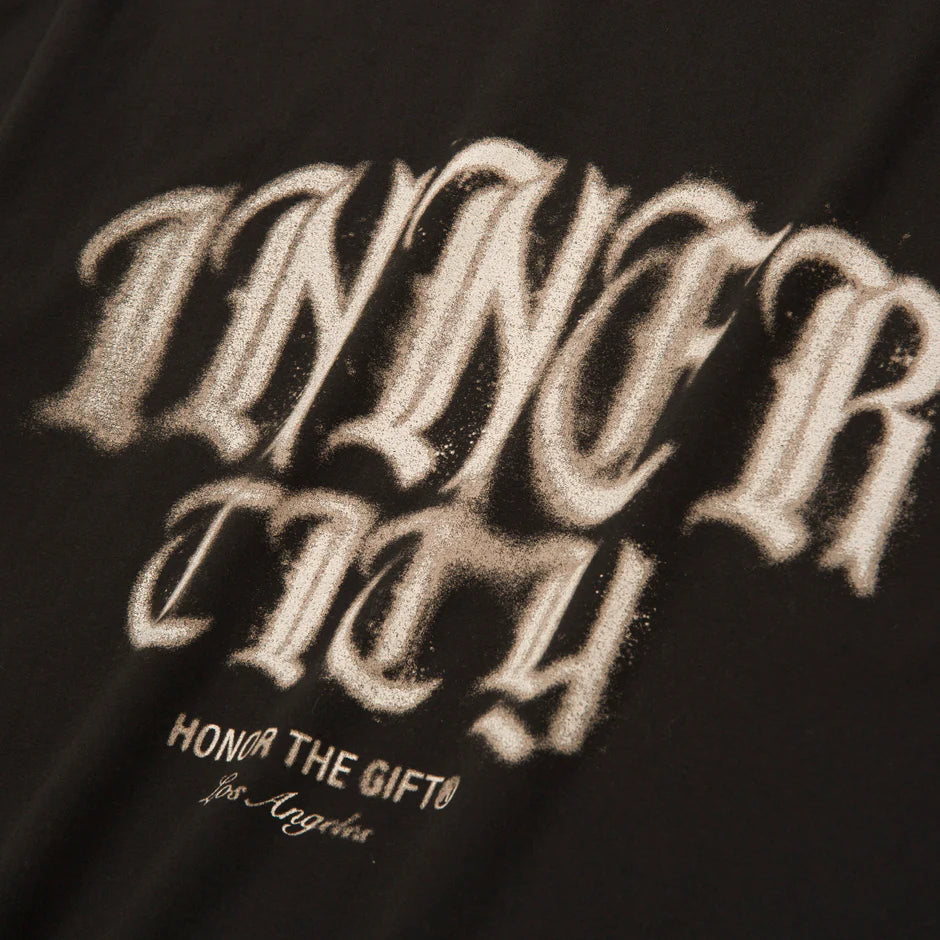 Honor the Gift Stamp Inner City Tee - Black