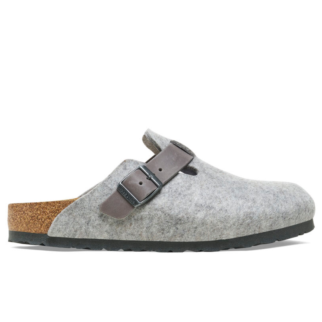 Birkenstock Women's Boston LT - Gray WL LTH