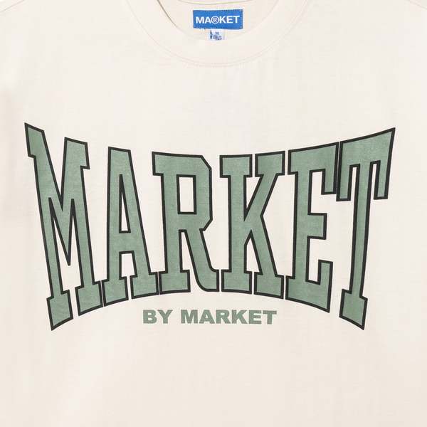 Market Men's Persistent Logo Tee - Ecru