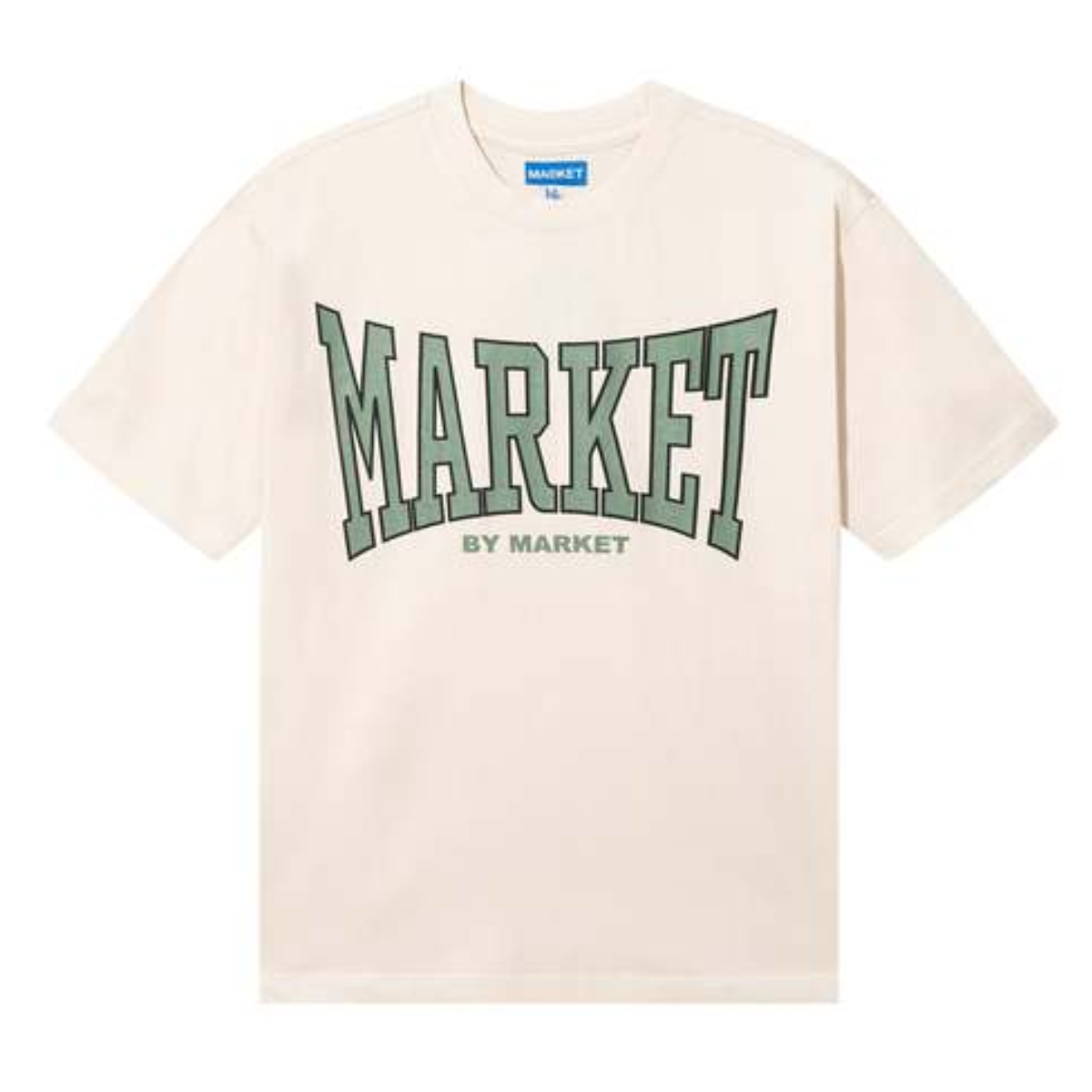 Market Men's Persistent Logo Tee - Ecru