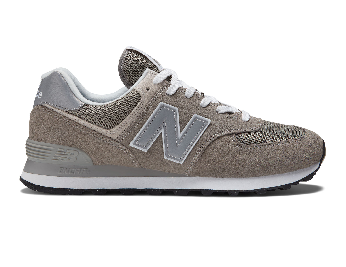 New Balance Men's 574 Core Classic Nimbus Grey/White