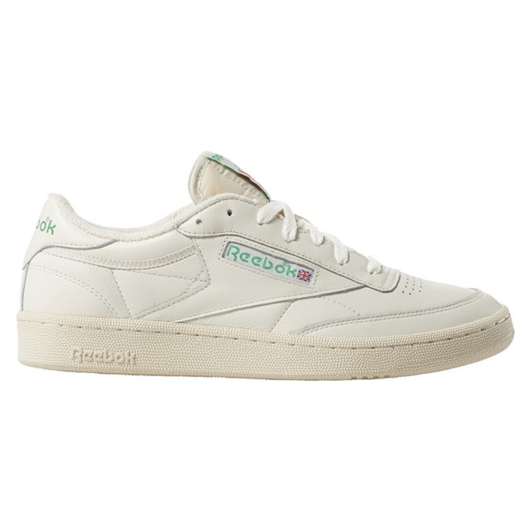 Reebok Men's Club C 85 Vintage - Chalk / Paperwhite / Glen Green