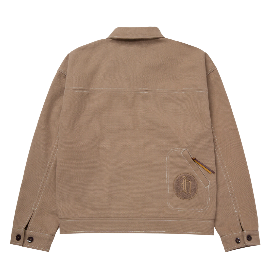 Honor the Gift Script Carpenter Jacket - Lt. Brown
