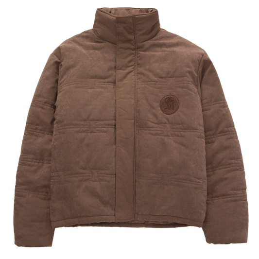 Honor The Gift H Wire Quilt Jacket - Brown