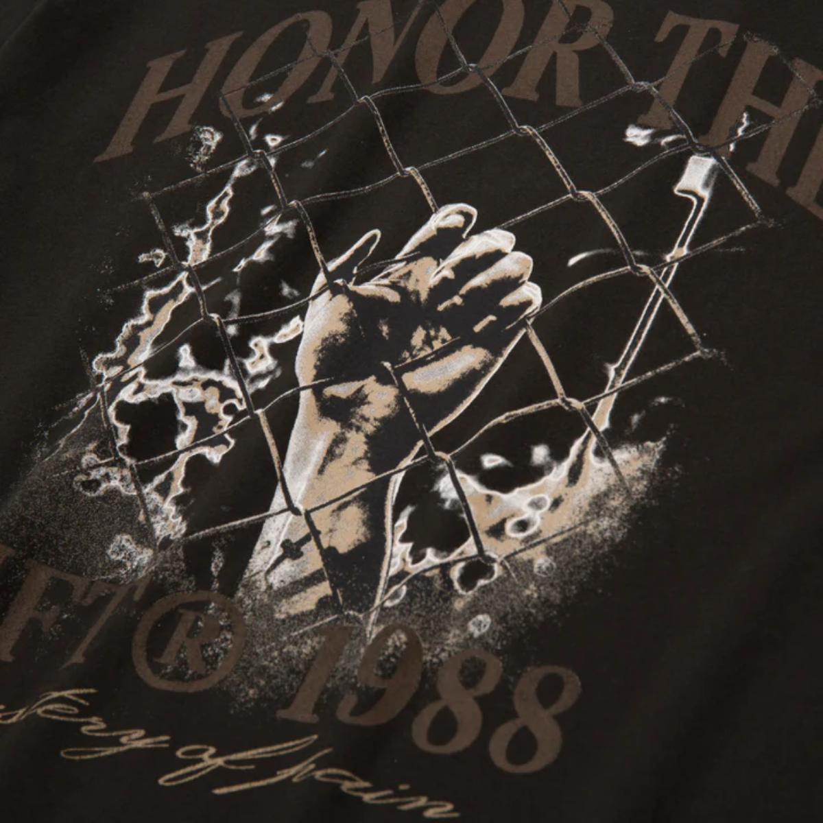 Honor The Gift Men's Mystery Of Pain Tee - Black