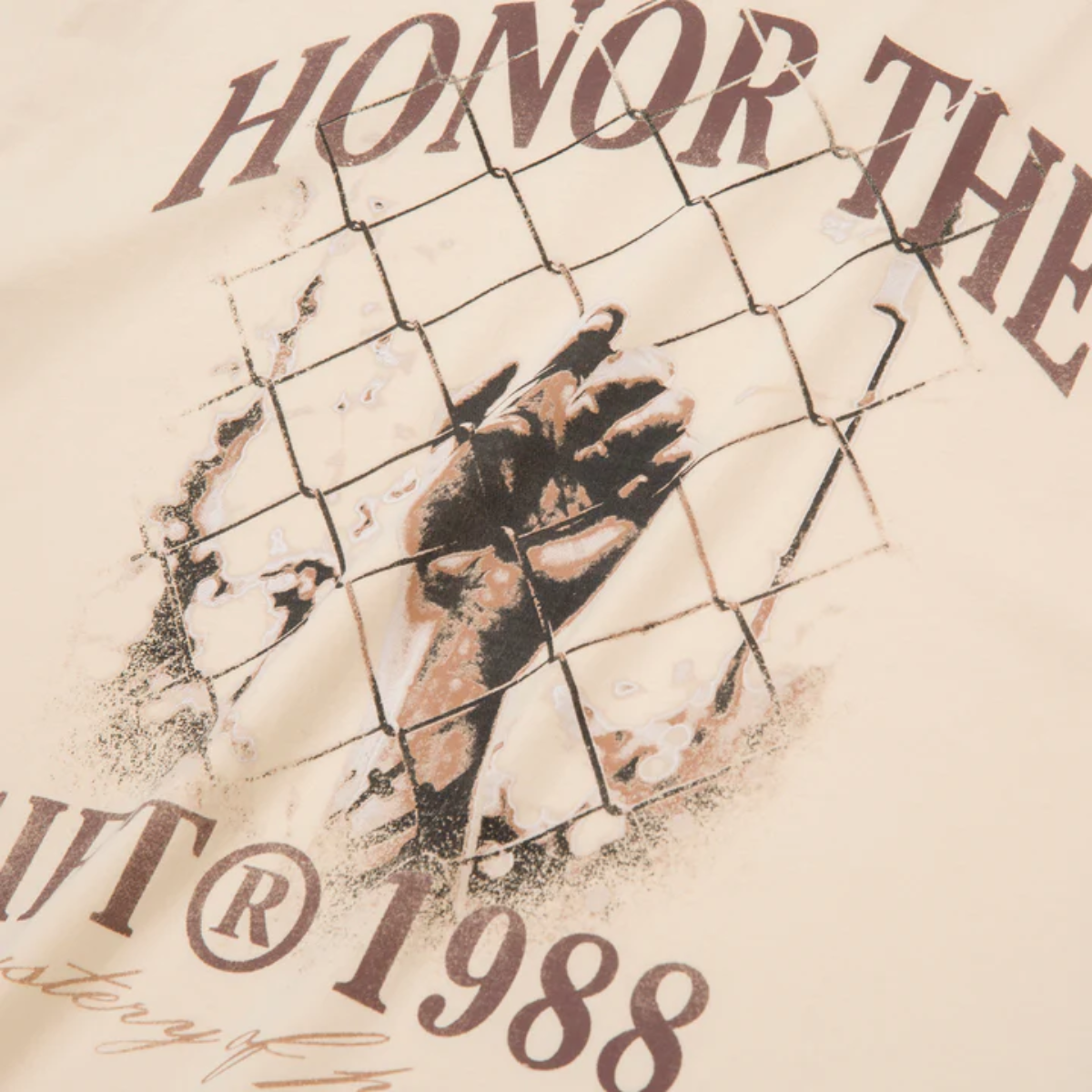 Honor The Gift Men's Mystery Of Pain Tee - Bone