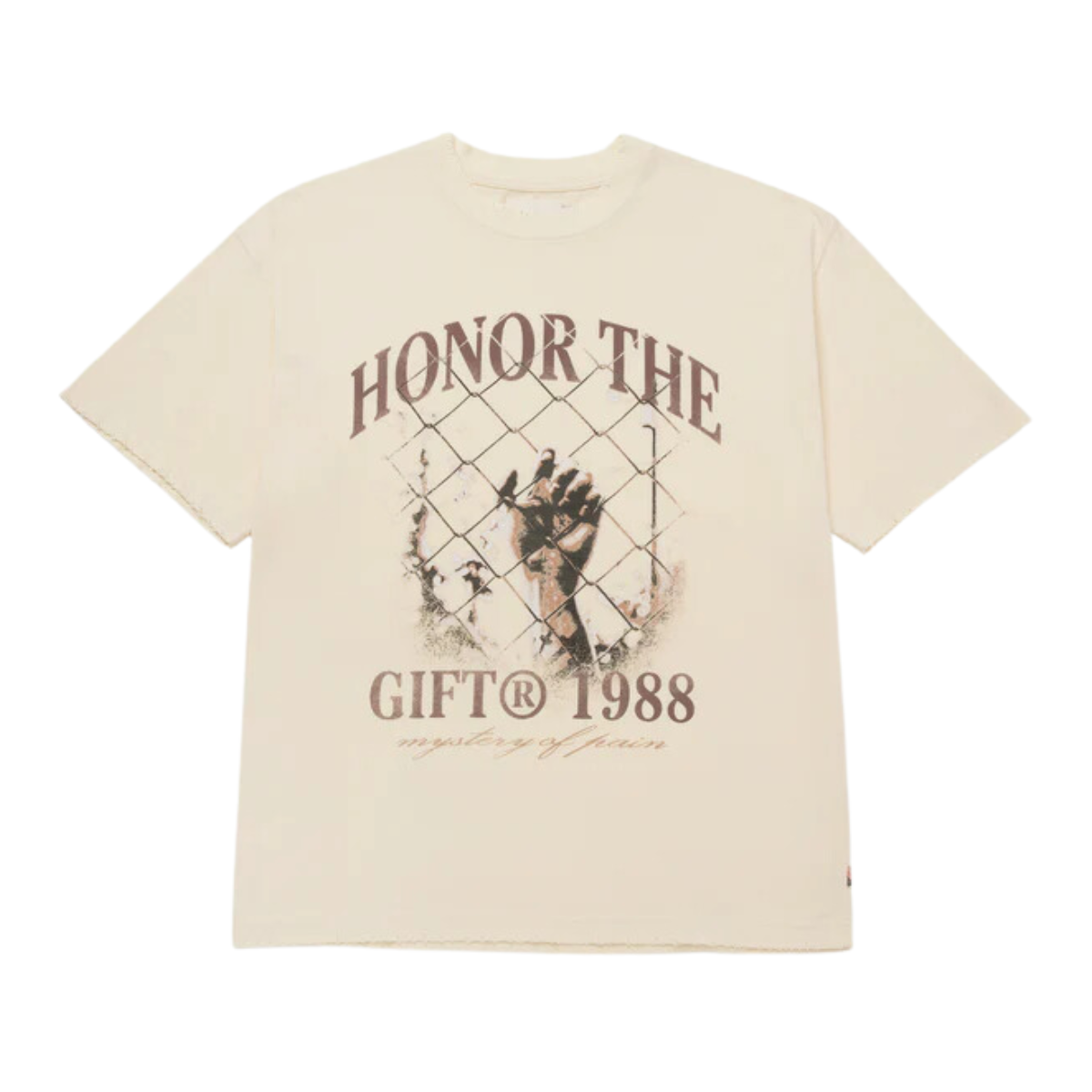 Honor The Gift Men's Mystery Of Pain Tee - Bone