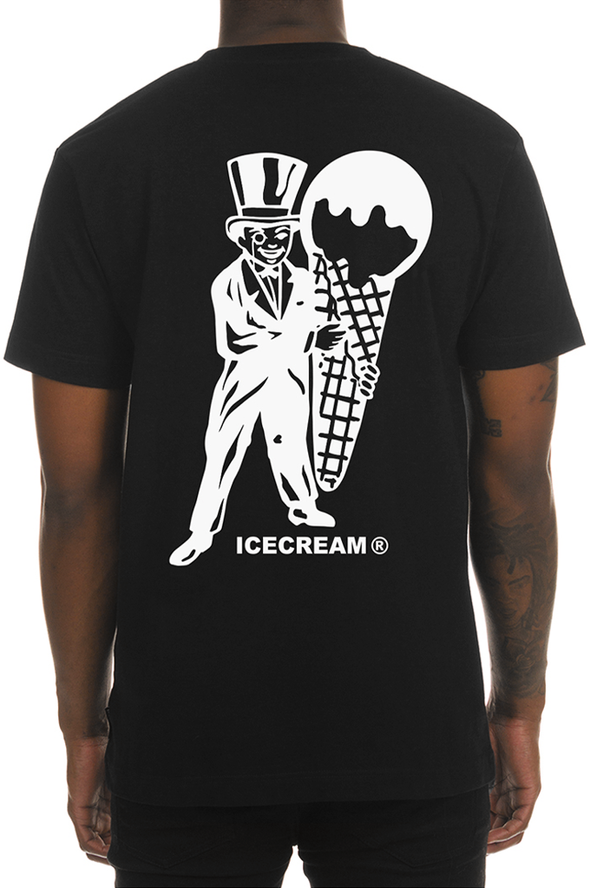 Ice Cream Wealth SS Tee - Black