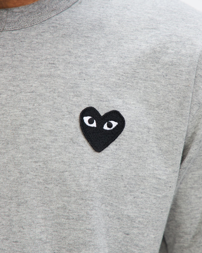 Comme des Garçons PLAY Black Heart T-Shirt - Grey