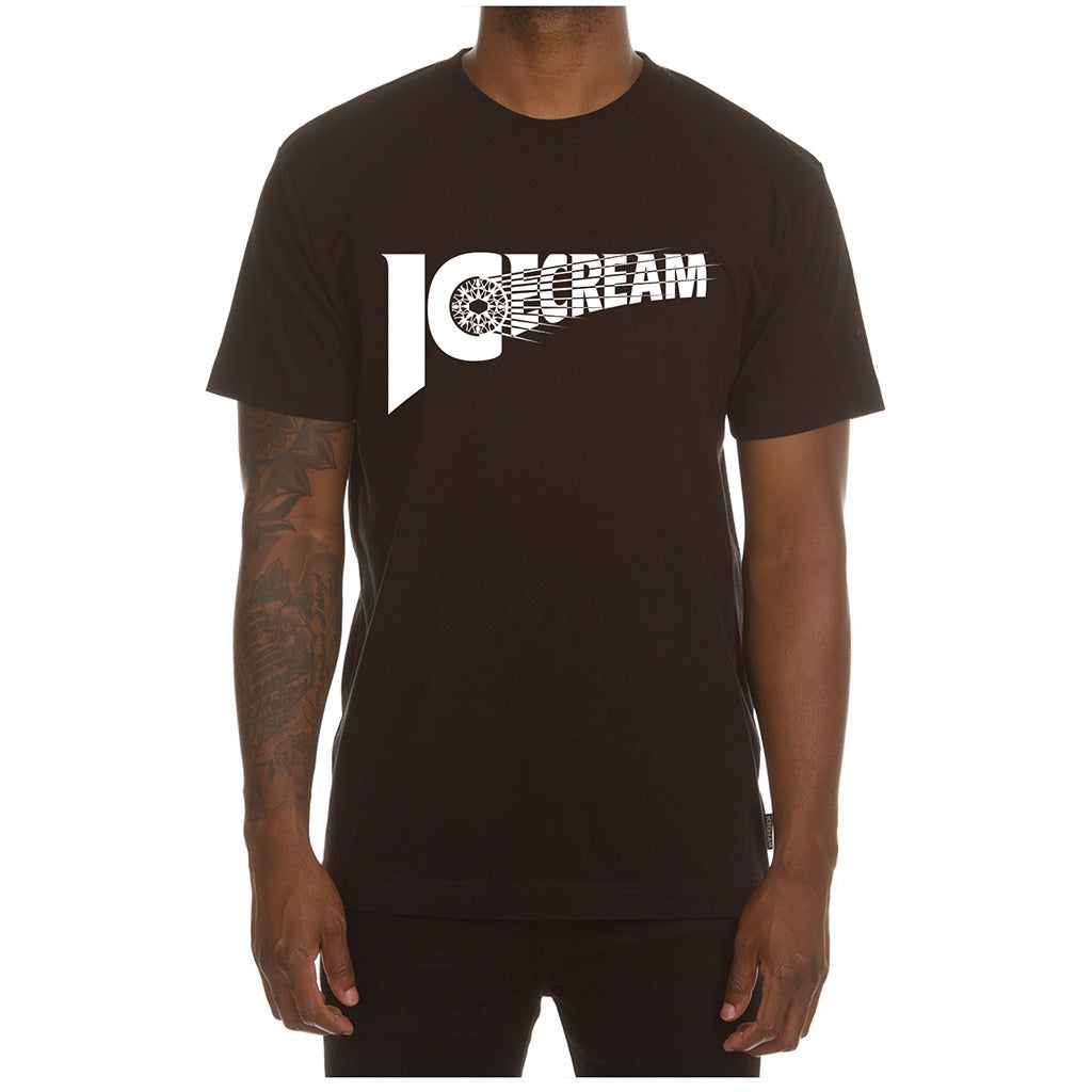 Ice Cream Glare SS Tee - Black