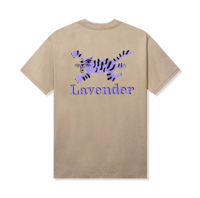 Lavender Bengal T-Shirt Tan