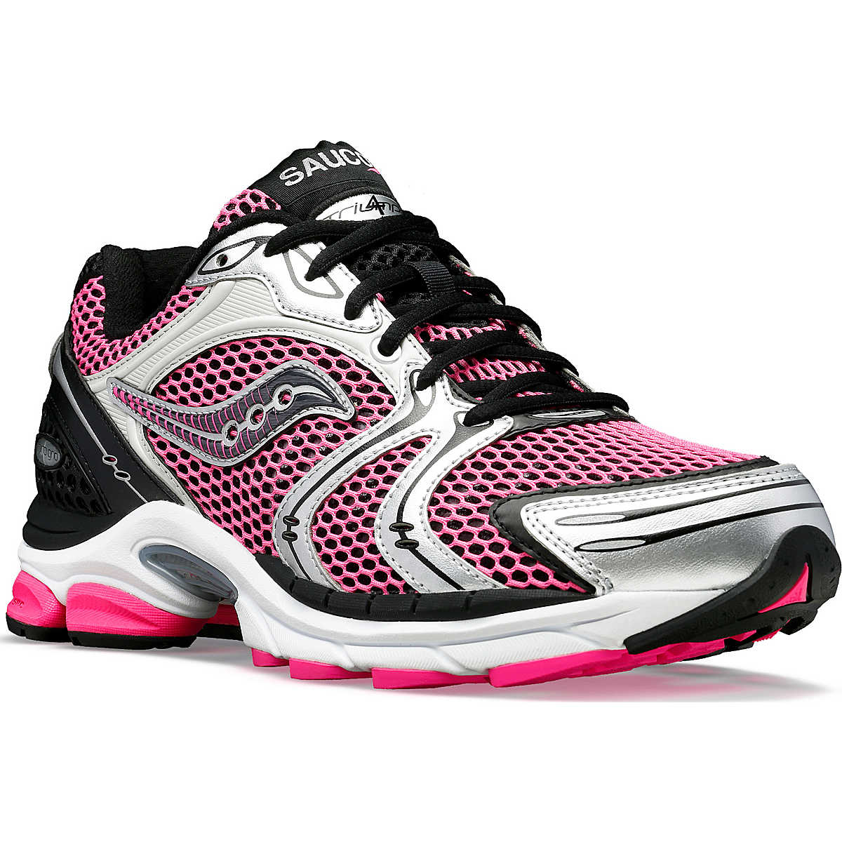 Saucony Unisex Progrid Triumph 4 - Pink/Silver