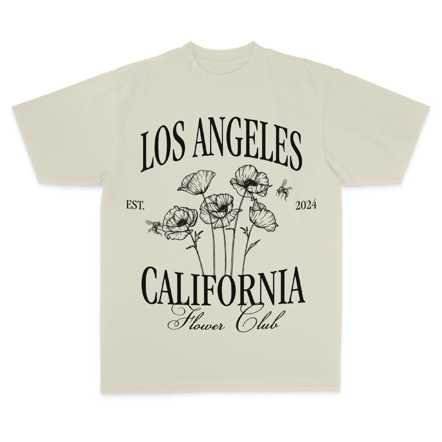 Fleur & Flowers Flower Club T-Shirt White