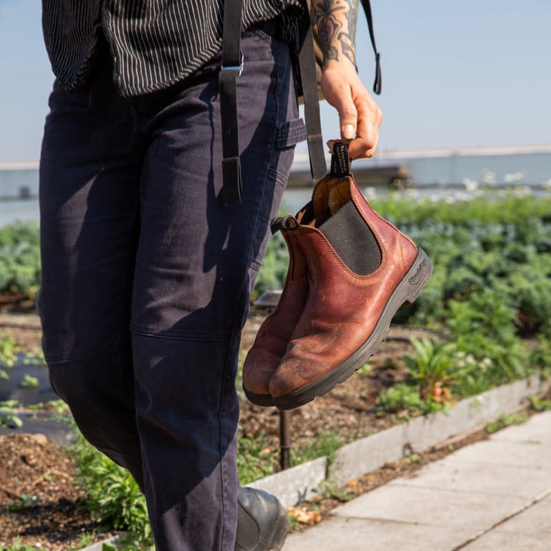 Blundstone Unisex Chelsea Boots Redwood