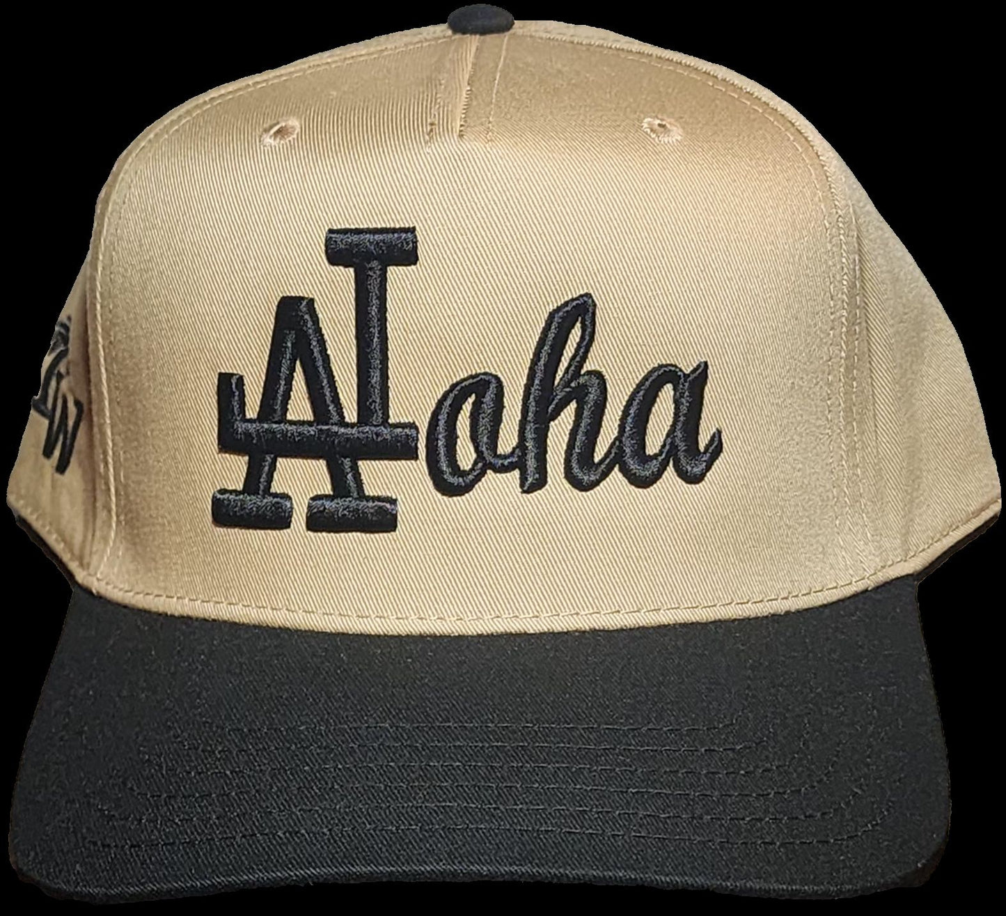 Island Workz ALoha Snapback Tan/Black