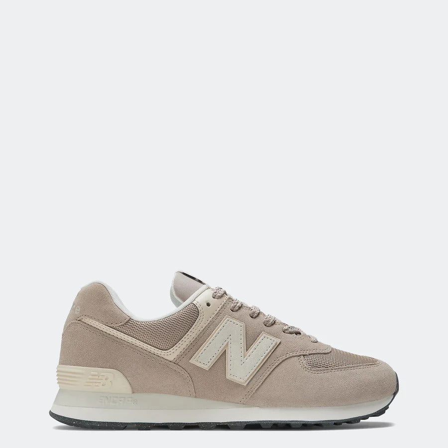 New Balance Unisex U574 - Beige/White